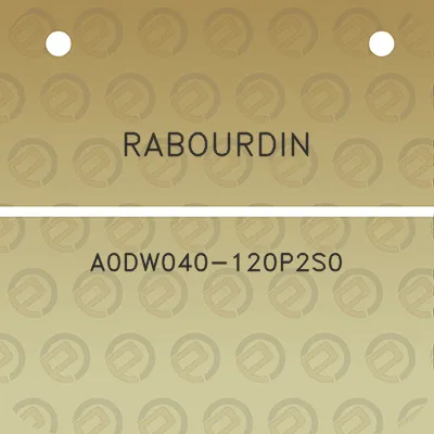 rabourdin-a0dw040-120p2s0