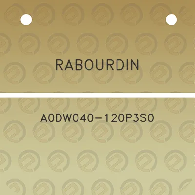 rabourdin-a0dw040-120p3s0