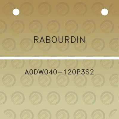 rabourdin-a0dw040-120p3s2