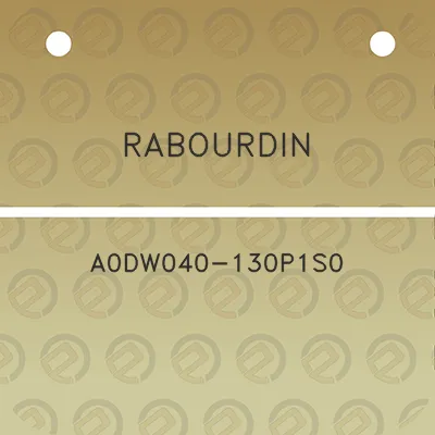 rabourdin-a0dw040-130p1s0