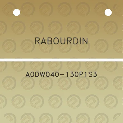 rabourdin-a0dw040-130p1s3