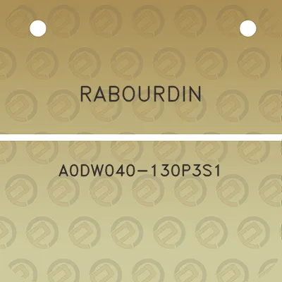 rabourdin-a0dw040-130p3s1