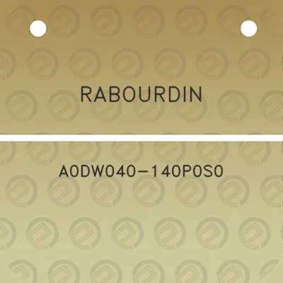 rabourdin-a0dw040-140p0s0