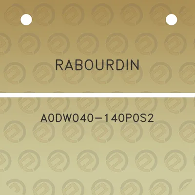 rabourdin-a0dw040-140p0s2