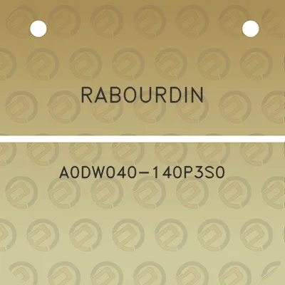 rabourdin-a0dw040-140p3s0