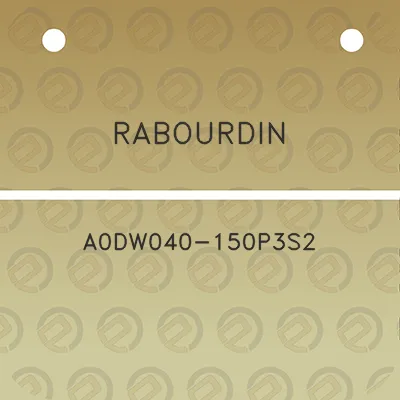 rabourdin-a0dw040-150p3s2