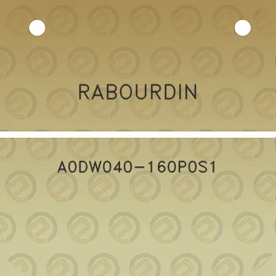 rabourdin-a0dw040-160p0s1