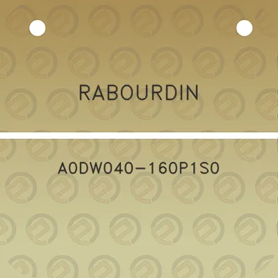 rabourdin-a0dw040-160p1s0