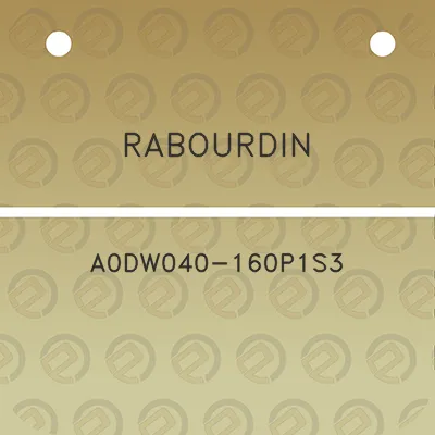 rabourdin-a0dw040-160p1s3