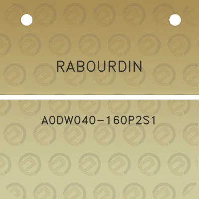 rabourdin-a0dw040-160p2s1