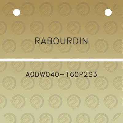 rabourdin-a0dw040-160p2s3