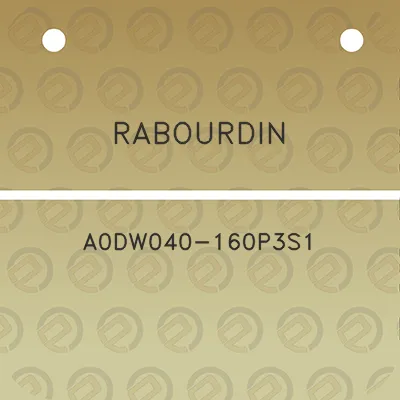 rabourdin-a0dw040-160p3s1