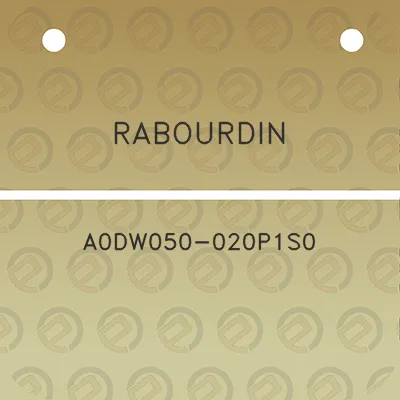 rabourdin-a0dw050-020p1s0