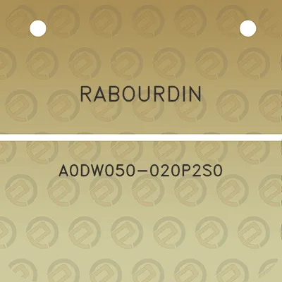 rabourdin-a0dw050-020p2s0