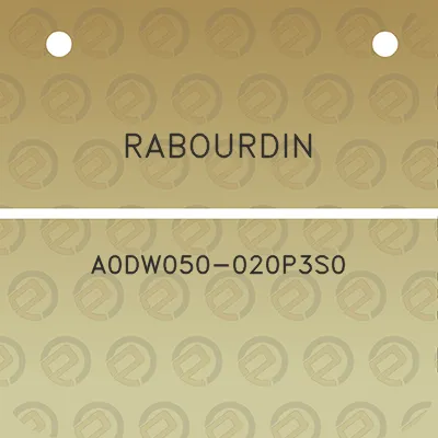 rabourdin-a0dw050-020p3s0