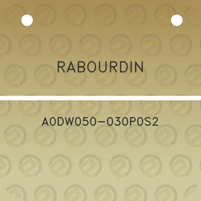 rabourdin-a0dw050-030p0s2