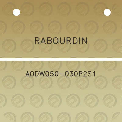 rabourdin-a0dw050-030p2s1