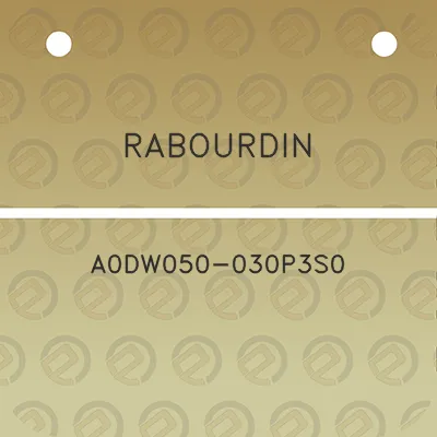 rabourdin-a0dw050-030p3s0