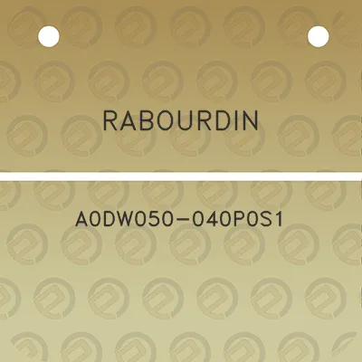 rabourdin-a0dw050-040p0s1