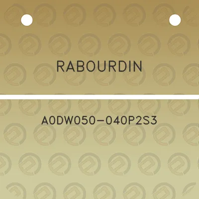 rabourdin-a0dw050-040p2s3