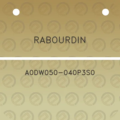 rabourdin-a0dw050-040p3s0