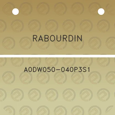 rabourdin-a0dw050-040p3s1