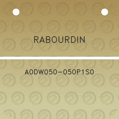 rabourdin-a0dw050-050p1s0