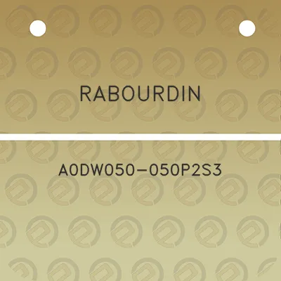 rabourdin-a0dw050-050p2s3