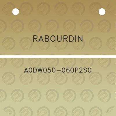 rabourdin-a0dw050-060p2s0