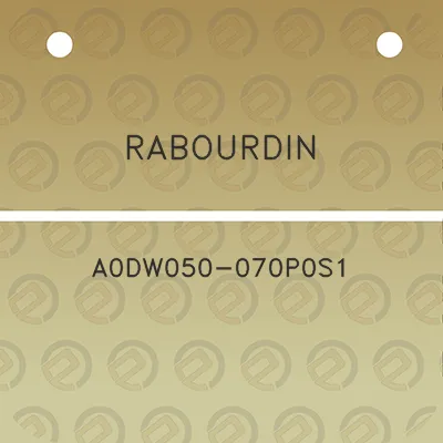 rabourdin-a0dw050-070p0s1