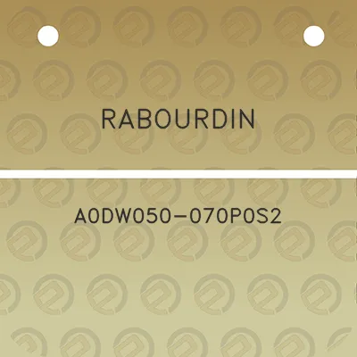 rabourdin-a0dw050-070p0s2