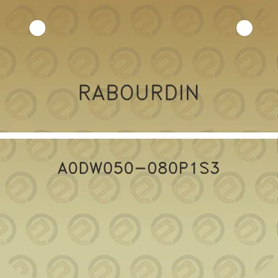 rabourdin-a0dw050-080p1s3