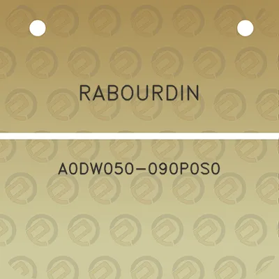 rabourdin-a0dw050-090p0s0