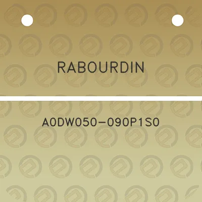 rabourdin-a0dw050-090p1s0