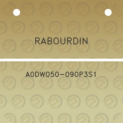 rabourdin-a0dw050-090p3s1