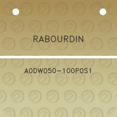 rabourdin-a0dw050-100p0s1