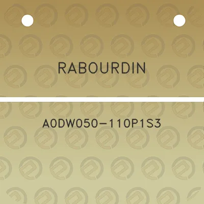 rabourdin-a0dw050-110p1s3