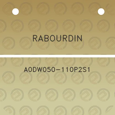 rabourdin-a0dw050-110p2s1