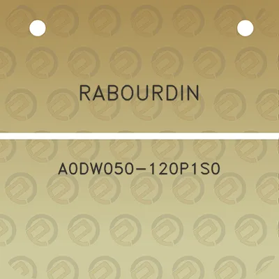 rabourdin-a0dw050-120p1s0