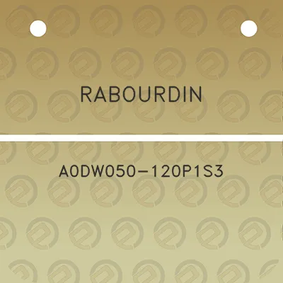 rabourdin-a0dw050-120p1s3