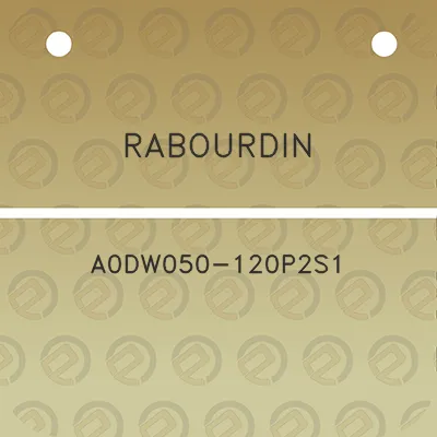 rabourdin-a0dw050-120p2s1