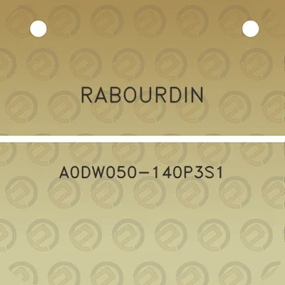 rabourdin-a0dw050-140p3s1