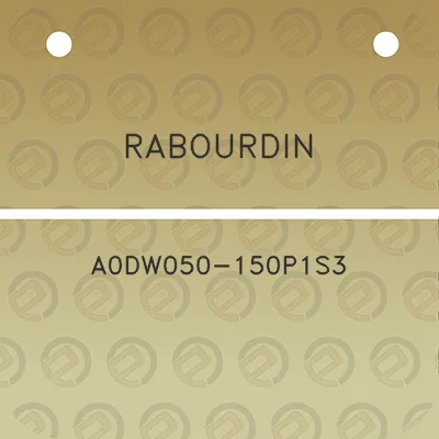 rabourdin-a0dw050-150p1s3