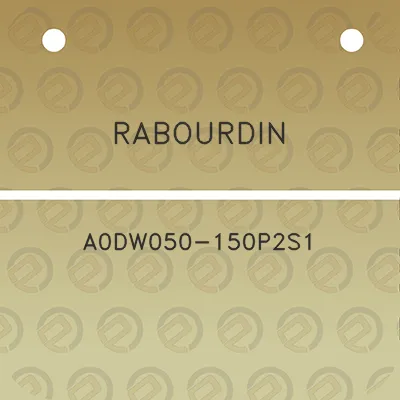 rabourdin-a0dw050-150p2s1