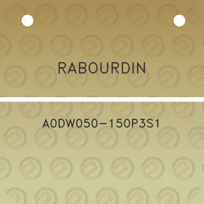 rabourdin-a0dw050-150p3s1