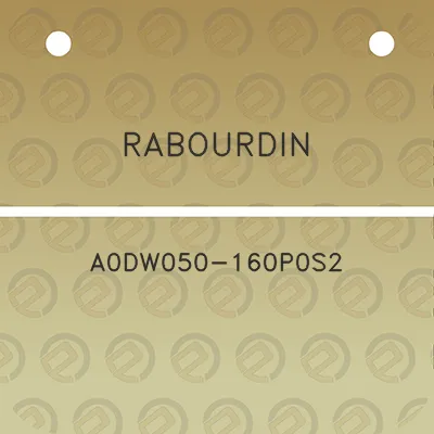 rabourdin-a0dw050-160p0s2