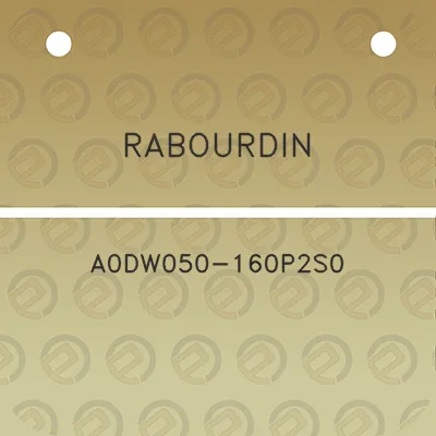 rabourdin-a0dw050-160p2s0