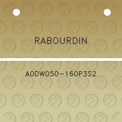 rabourdin-a0dw050-160p3s2