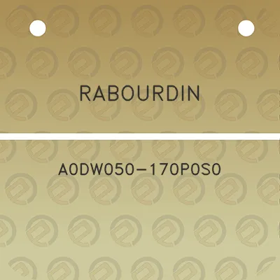 rabourdin-a0dw050-170p0s0