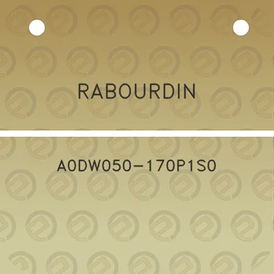 rabourdin-a0dw050-170p1s0